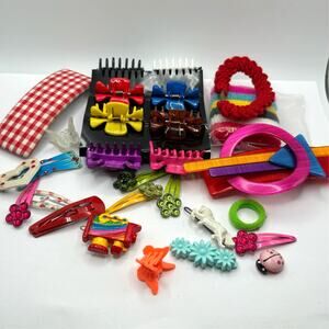 Multicolor Hair Clip Bundle